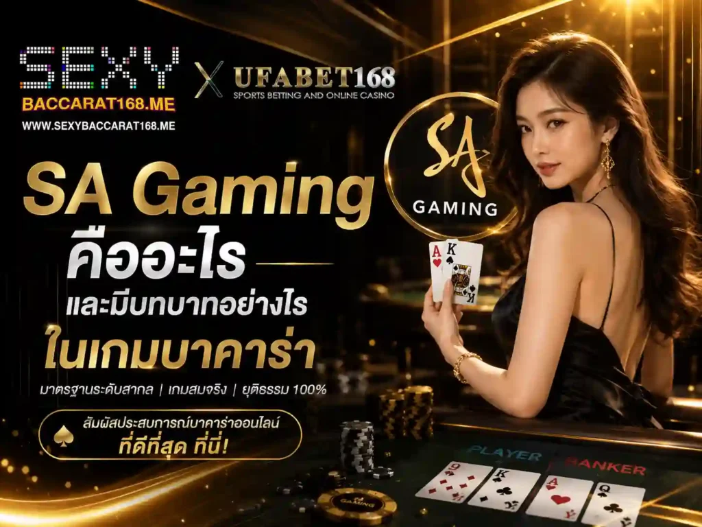 SA Gaming คืออะไร และมีบทบาทอย่างไร