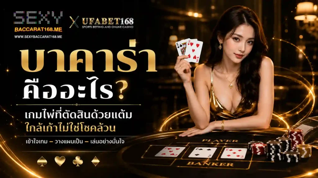 บาคาร่าคืออะไร เกมไพ่ที่ตัดสินด้วยแต้มใกล้เก้า