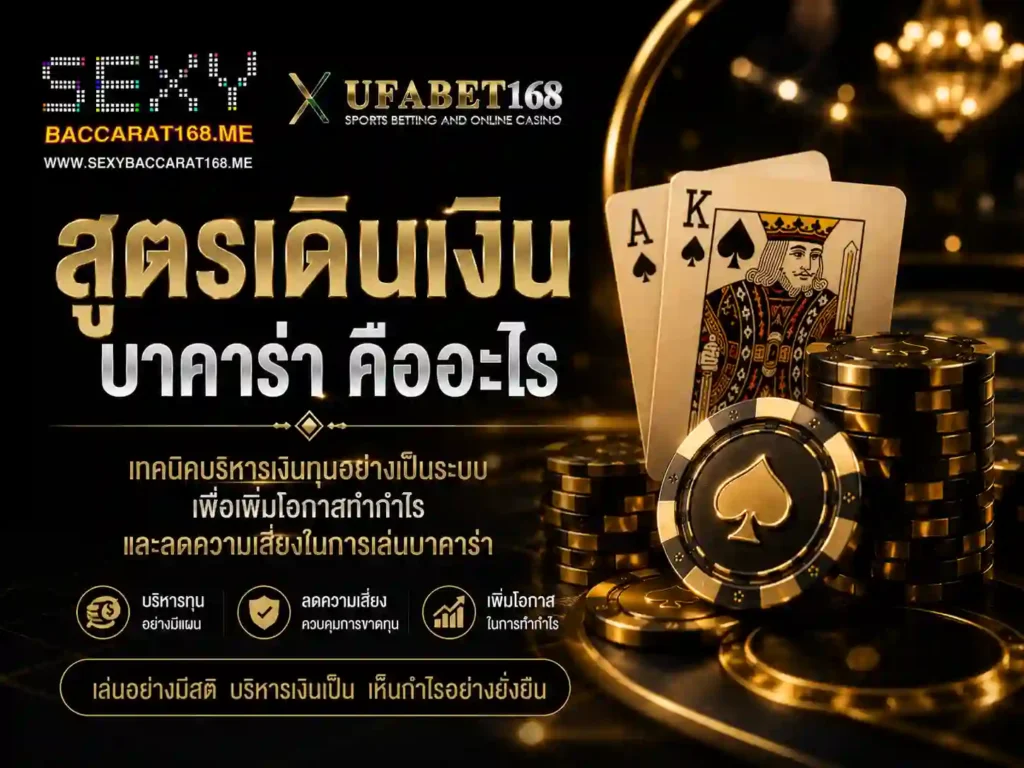 สูตรเดินเงินบาคาร่า คืออะไร