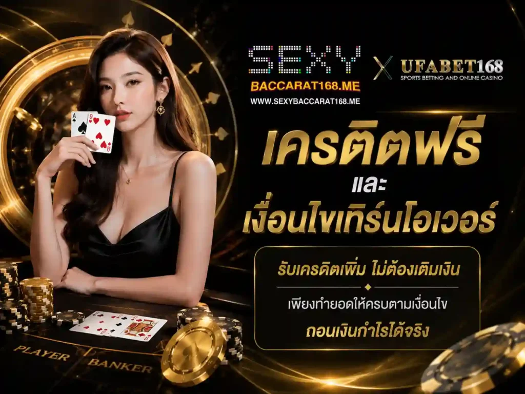 เครดิตฟรีและเงื่อนไขเทิร์นโอเวอร์