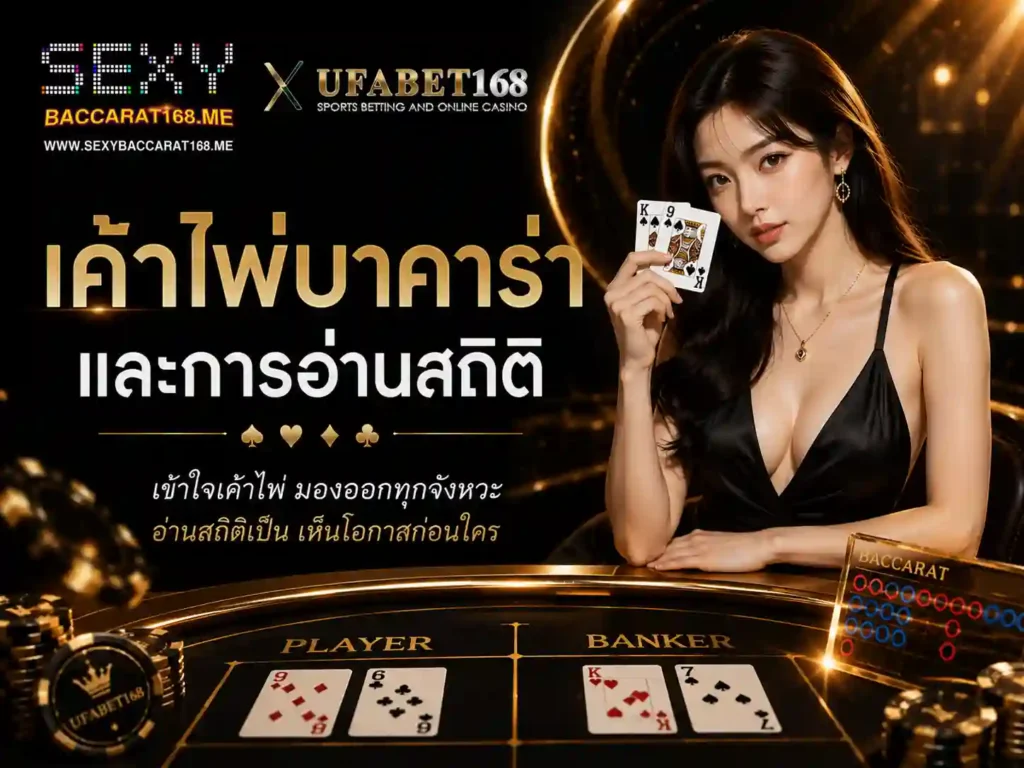 เค้าไพ่บาคาร่า และการอ่านสถิติ