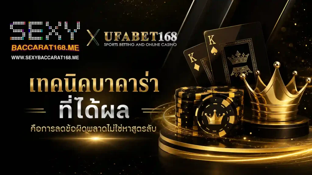 เทคนิคบาคาร่า ที่ได้ผลคือการลดข้อผิดพลาด